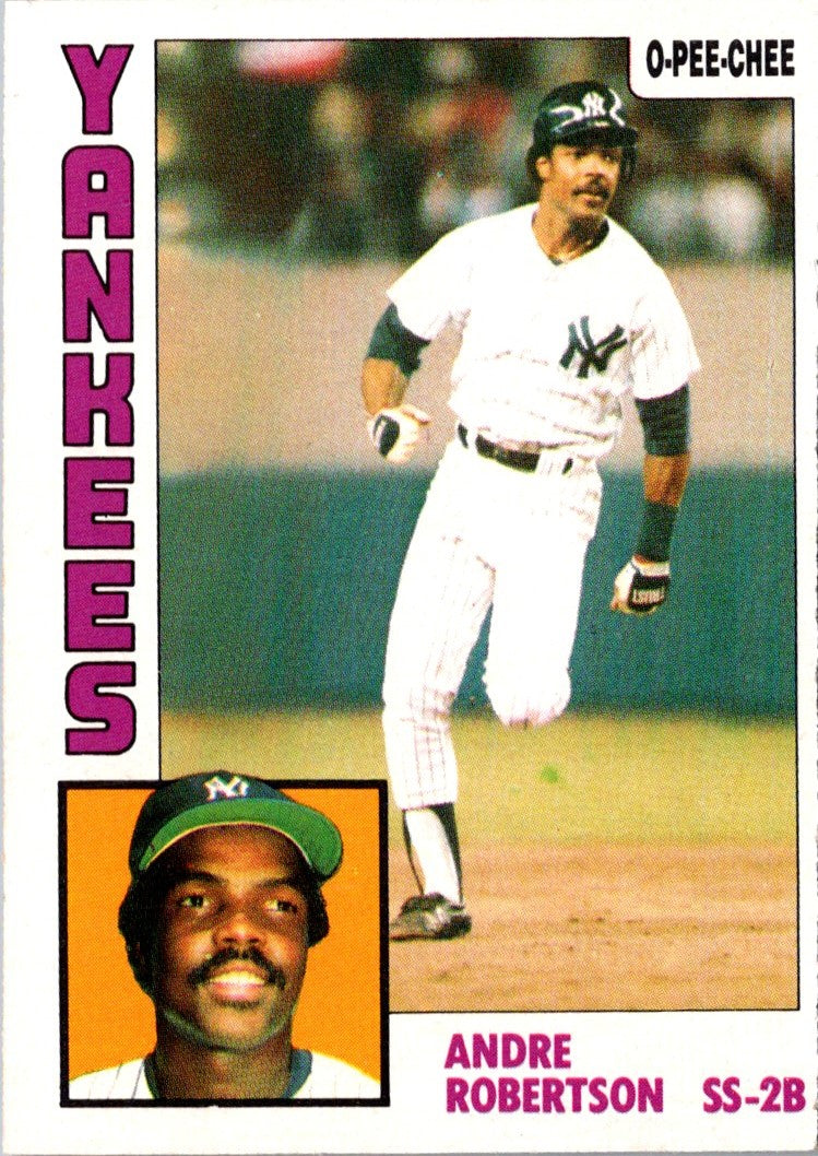 1984 O-Pee-Chee Andre Robertson