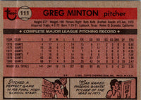 1981 O-Pee-Chee Greg Minton #111