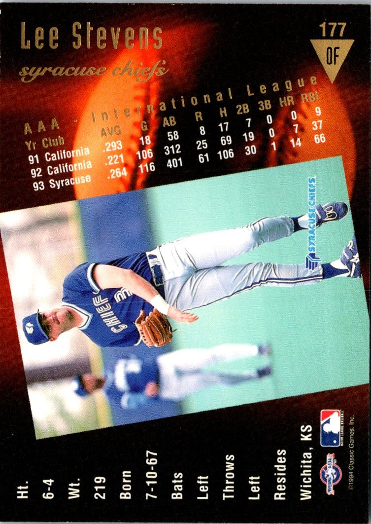 1994 Classic Best Gold Lee Stevens
