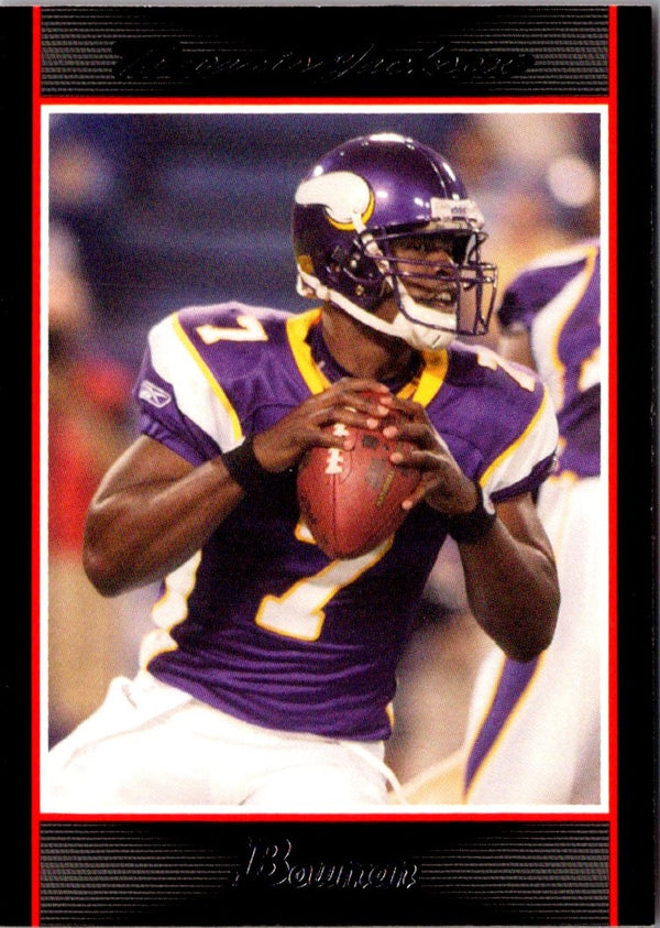 2007 Bowman Tarvaris Jackson #106