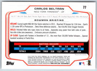2014 Bowman Carlos Beltran #77