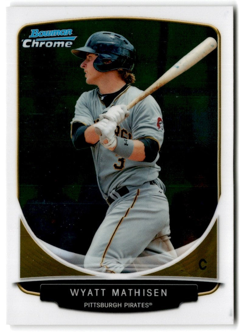 2013 Bowman Chrome Prospects Wyatt Mathisen