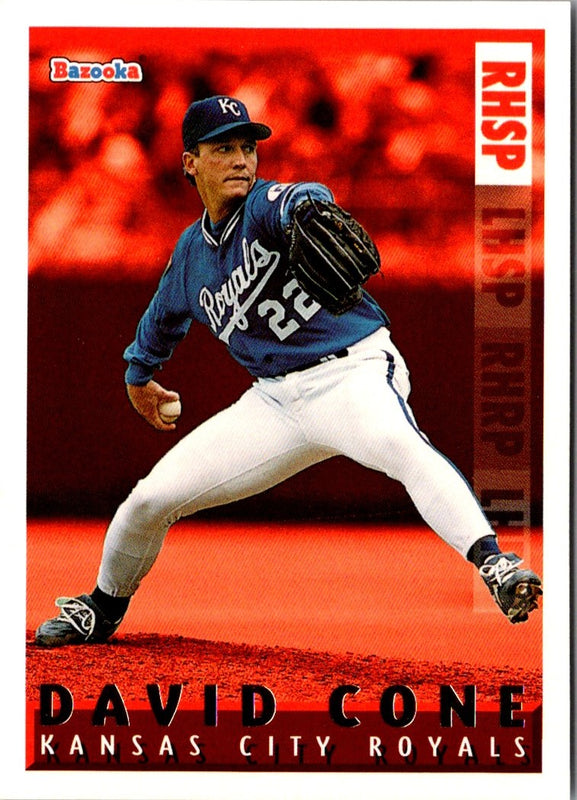 1995 Topps Finest Bronze David Cone #3
