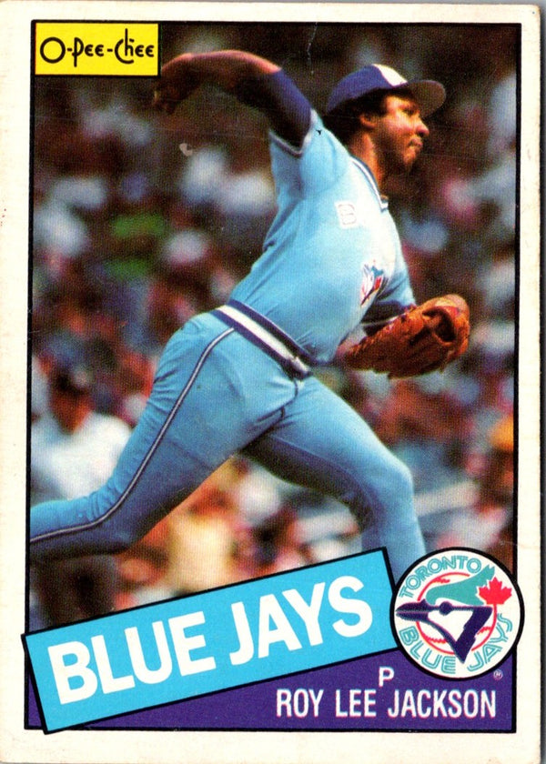 1985 O-Pee-Chee Roy Lee Jackson #37