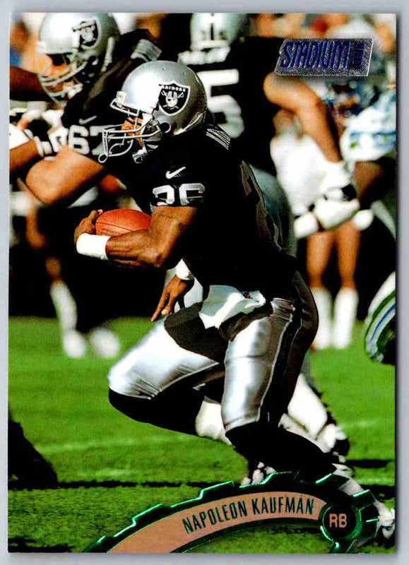 1997 Topps Stadium Club Football Napoleon Kaufman #97