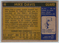 1972 Topps Mike Davis #99