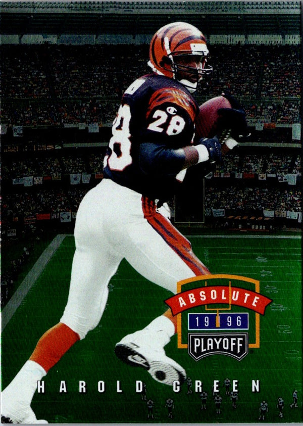 1996 Playoff Absolute Harold Green #92