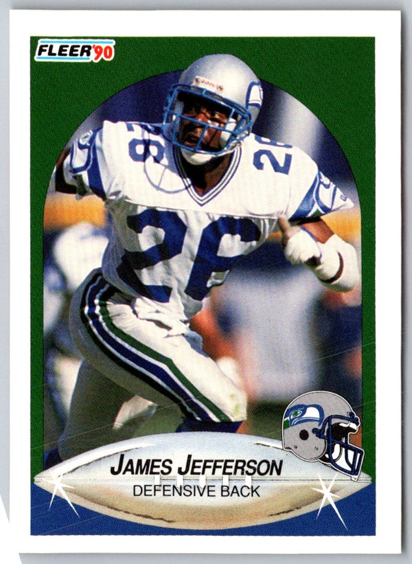 1990 Fleer James Jefferson #267