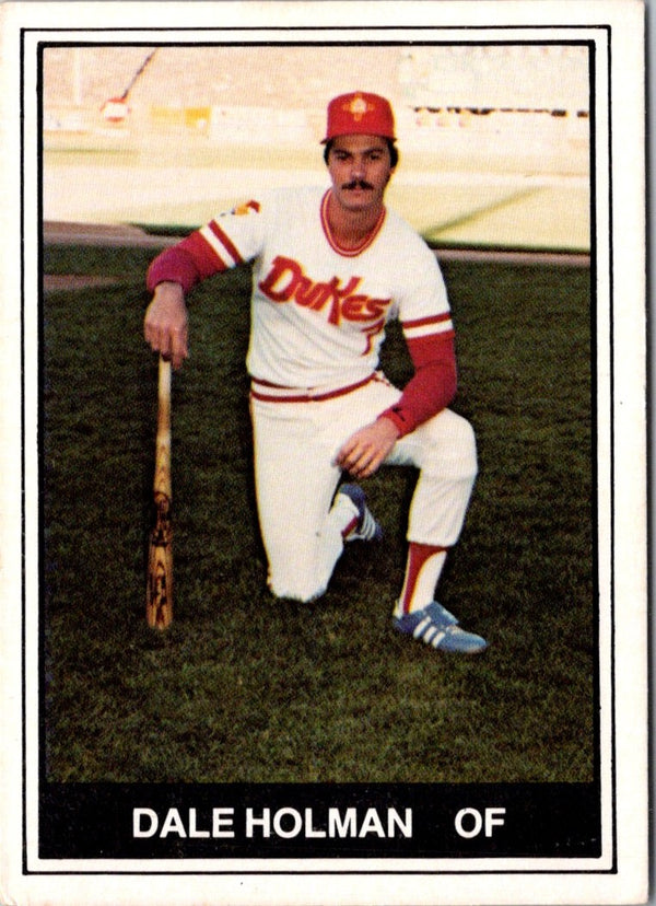 1982 TCMA Albuquerque Dukes Dale Holman #20