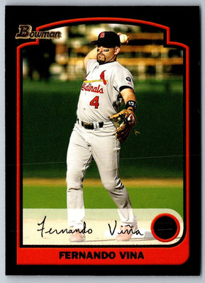 2003 Bowman Gold Fernando Vina #102