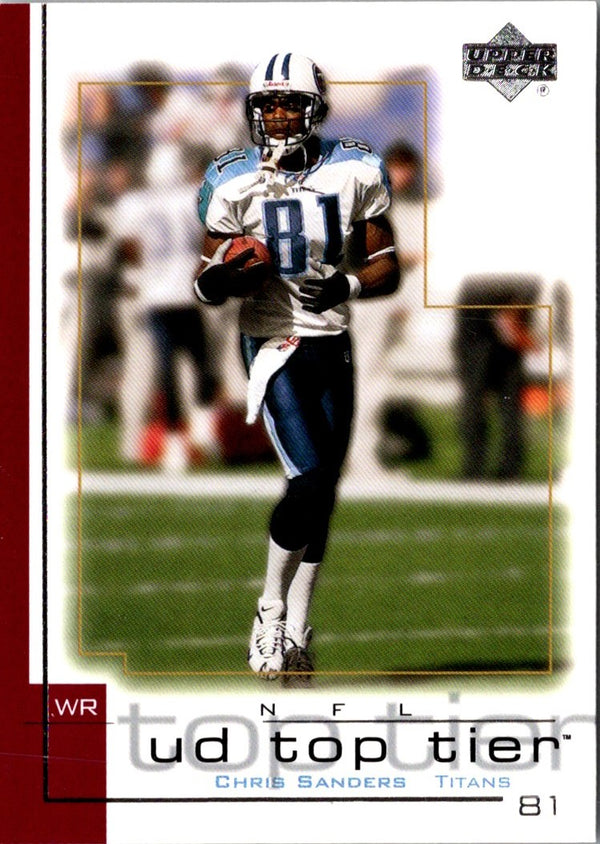 2001 Upper Deck Top Tier Chris Sanders #174