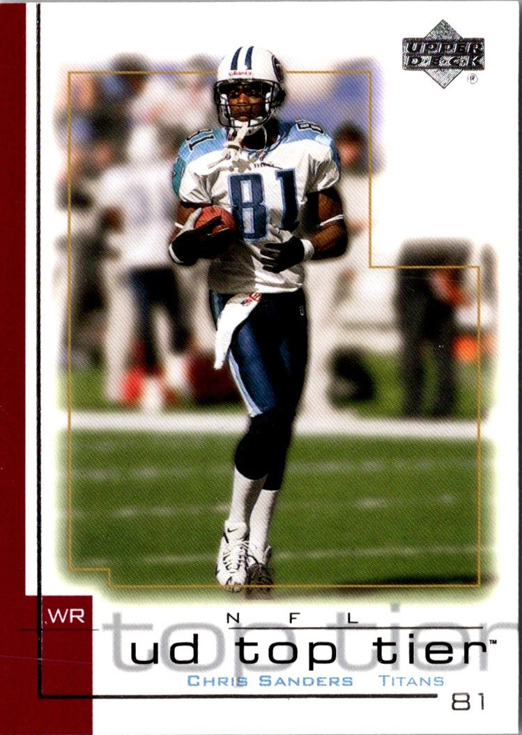 2001 Upper Deck Top Tier Chris Sanders