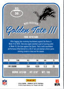 2016 Donruss Optic Golden Tate III