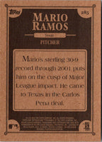 2002 Topps 206 Mario Ramos #285 Rookie