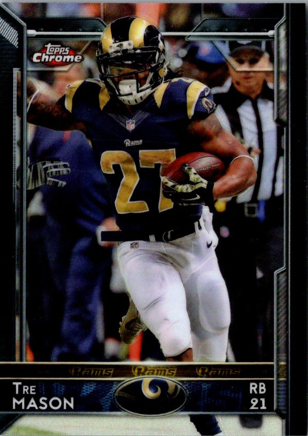 2015 Topps Chrome Tre Mason #82