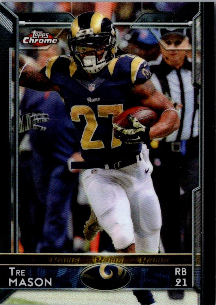 2015 Topps Chrome Tre Mason