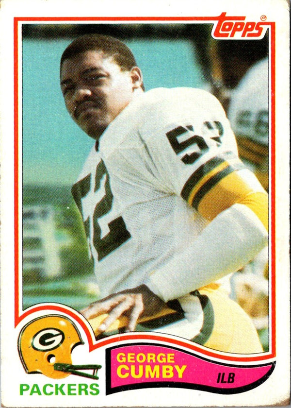 1982 Topps George Cumby #356