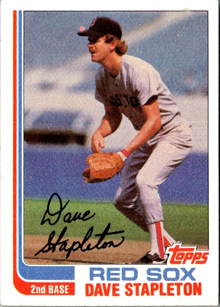 1982 Topps Dave Stapleton