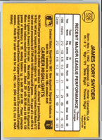 1987 Donruss Cory Snyder #157