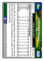 2008 Topps Carlos Pena #640