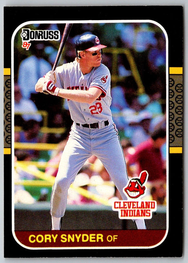 1987 Donruss Cory Snyder #157