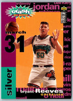 1995 Collector's Choice You Crash the Game Assists/Rebounds Silver Exchange Bryant Reeves #C27