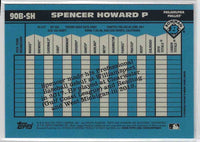 2012 Bowman Chrome Spencer Howard #90B-SH