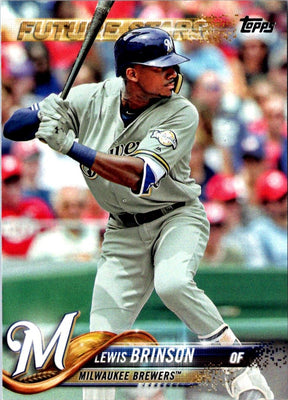 2018 Topps Lewis Brinson #296