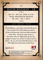 2007 Tristar Prospects Plus David Mailman #94
