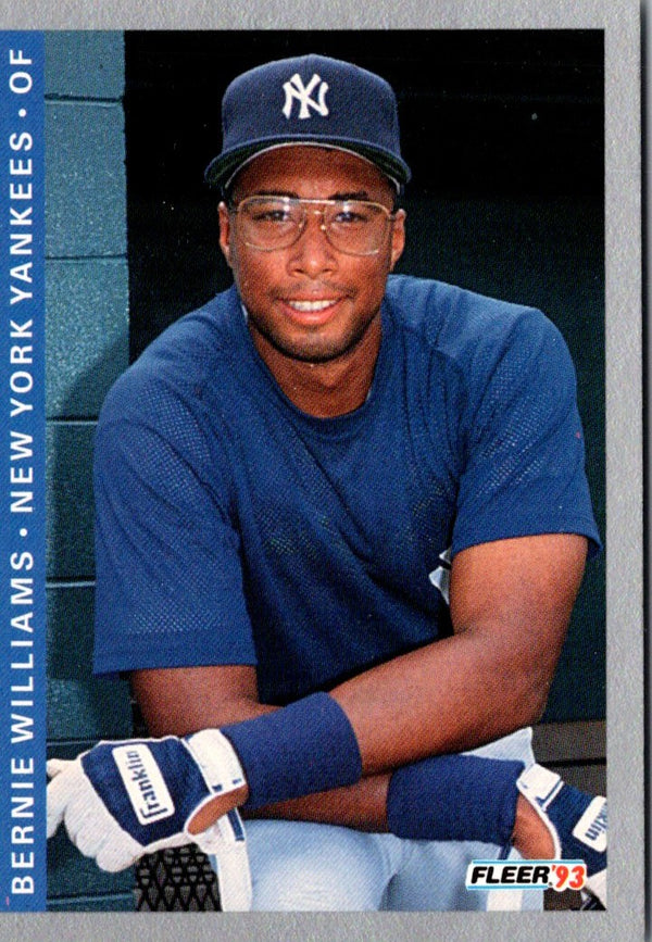 1993 Fleer Bernie Williams #289