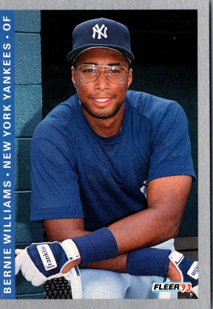 1993 Fleer Bernie Williams