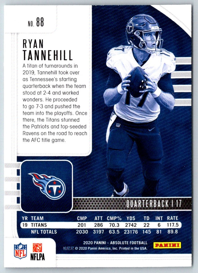 2020 Panini Absolute Ryan Tannehill