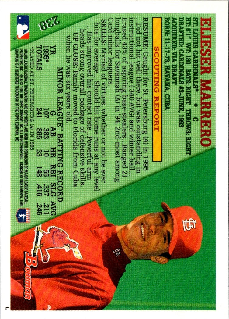 1996 Bowman Eli Marrero