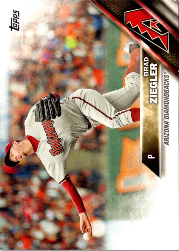 2016 Topps Brad Ziegler #25