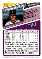 1993 Topps Gold Travis Buckley #732