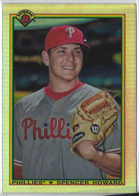 2012 Bowman Chrome Spencer Howard #90B-SH