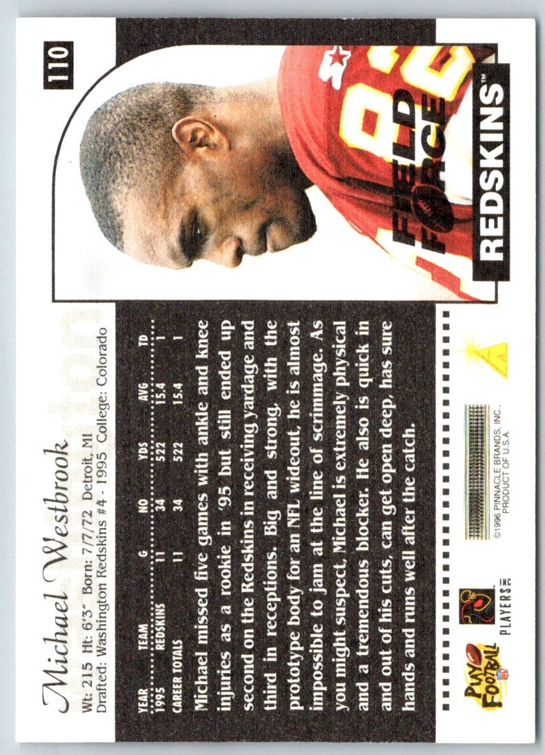 1996 Score Michael Westbrook
