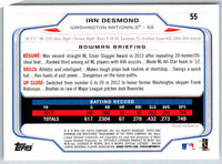 2014 Bowman Ian Desmond #55