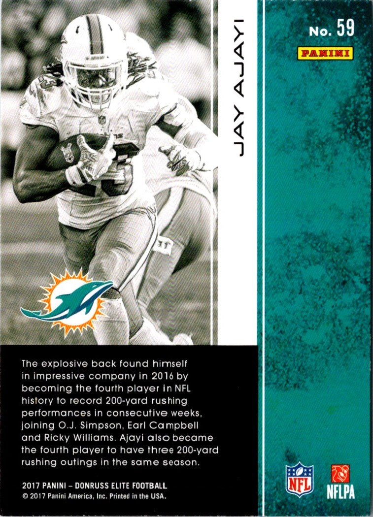 2017 Donruss Elite Jay Ajayi