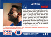 1990 Pro Set Jerry Rice #411