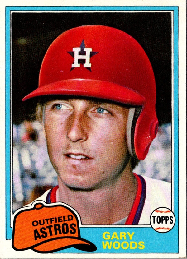 1981 Topps Gary Woods #172