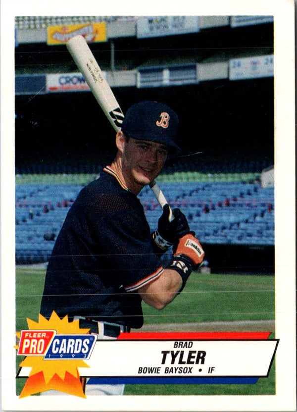 1993 Fleer Excel Brad Tyler #16