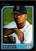 1997 Bowman Donnie Sadler #140