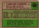 1984 Topps Carlos Carson