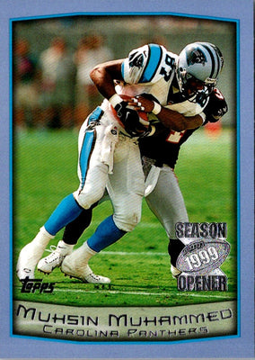 1999 Topps Season Opener Muhsin Muhammad #75