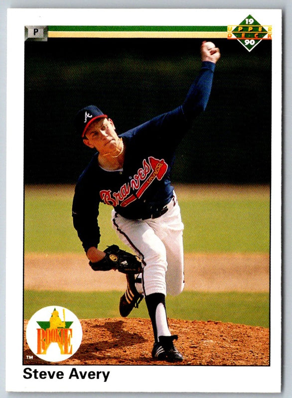 1990 Upper Deck Steve Avery #65