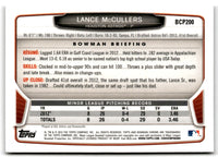 2013 Bowman Chrome Prospects Blue Wave Refractors Lance McCullers #BCP200
