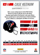 2016 Score Case Keenum