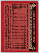 1986 Topps Juan Berenguer