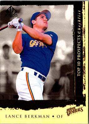 2006 Upper Deck Sunkist Lance Berkman #1